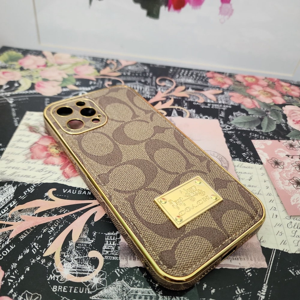 Coach phone case iphone 16 pro max